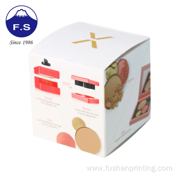 Customized Art paper Glossy Lamination Paper Cookie Box